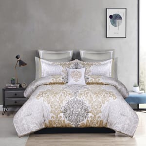 Buy Tebr | 9pcs Comforter Set of Comforters from karaz linen online and get a exulde brand with colour