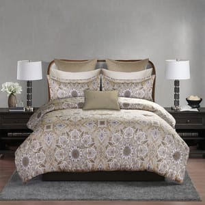 Buy Tuhfah | 9pcs Comforter set of Comforters from karaz linen online and get a exulde brand with colour