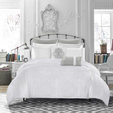 Alcove White Summer Comforter 10 Pieces