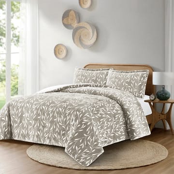 ألجيريان رمادي | مفرش شتوي 3 قطع