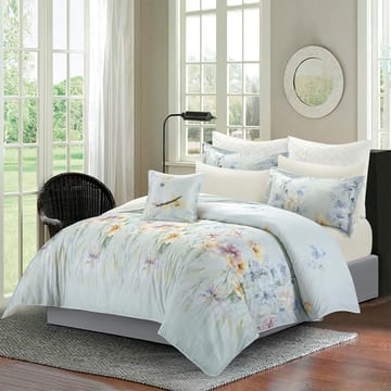 Harmony Green | 9Pcs Comforter Set