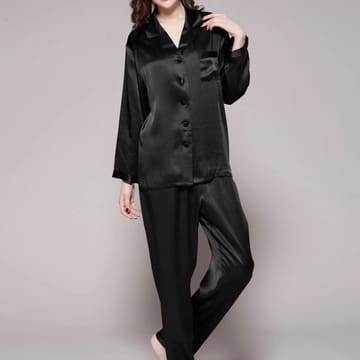LILYSILK Black Natural Silk Pajama
