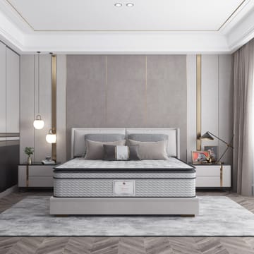 اشتر سوبريم | مرتبة نوم 13 طبقة من مرتبة سرير متجر كرزلنن الإلكتروني من ماركة الحصرية ولون ابيض