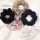 Buy Silk Hair Scrunchies 5pcs of Accessories from karaz linen online and get a exulde brand with colour