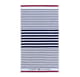 Buy Navy Striped beach Towel of Less than 299 SAR from karaz linen online and get a exulde brand with colour