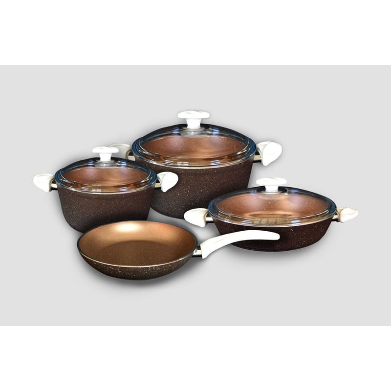 ويلم | طقم اواني طبخ 7 قطع, نحاسي color-1