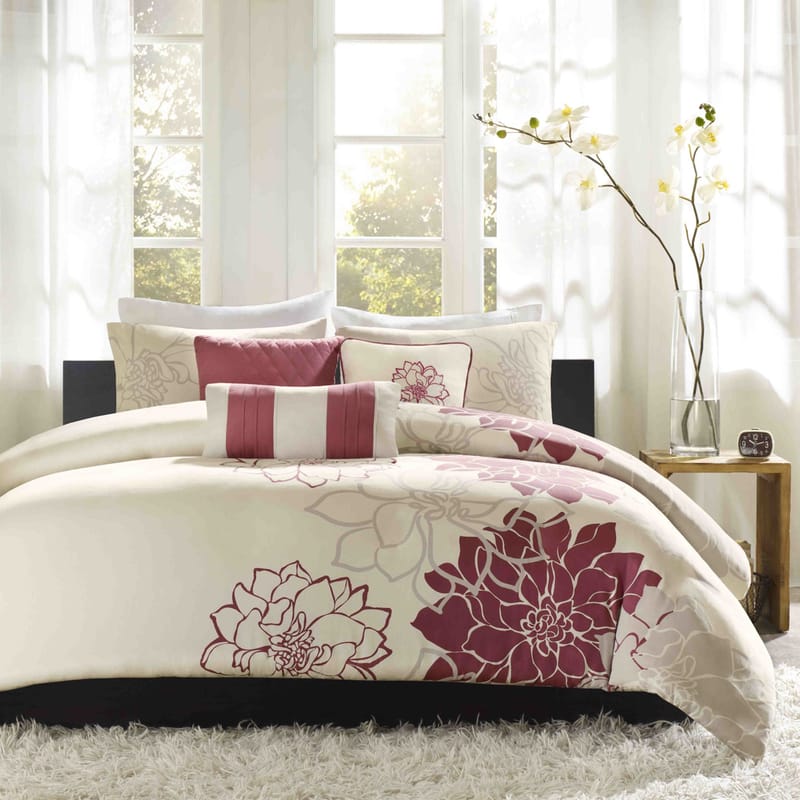 لولا فوشيا | طقم لحاف مفرد (كبير), بنفسجي color0