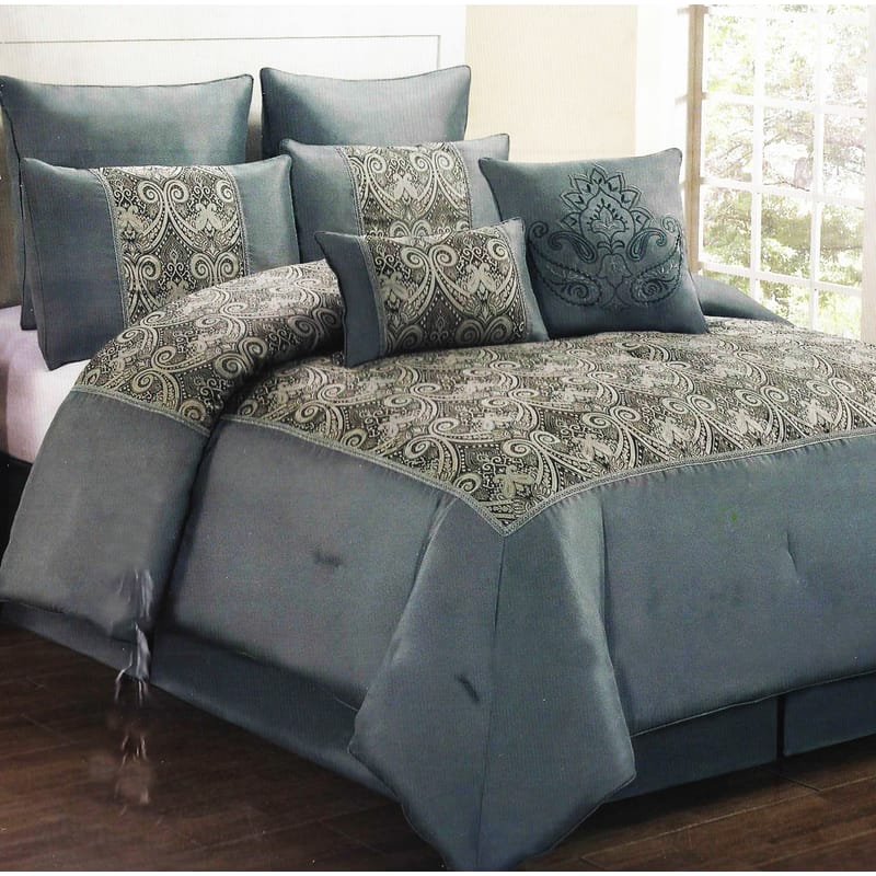 فرينش ريفيرا | طقم لحاف مزدوج, أزرق color0