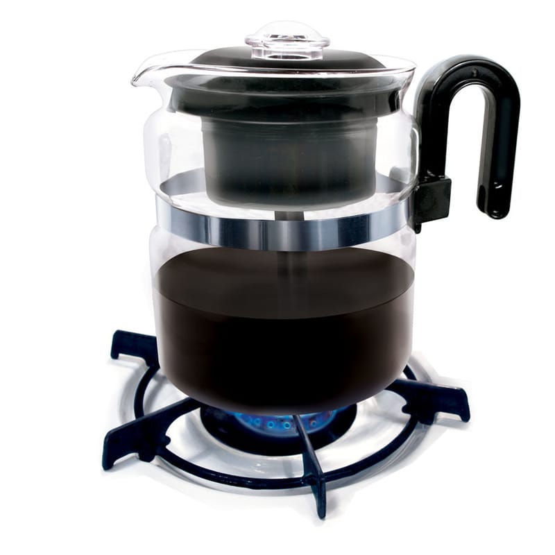 غلاية قهوة زجاجية, شفاف color0