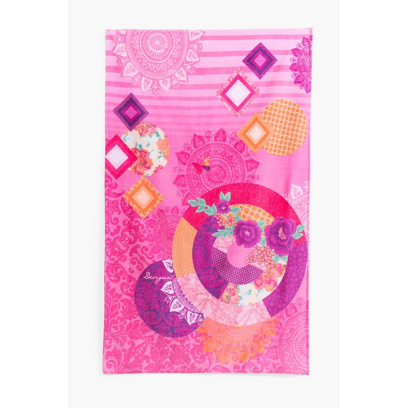 رومانتيك | منشفة كبيرة, زهري color0