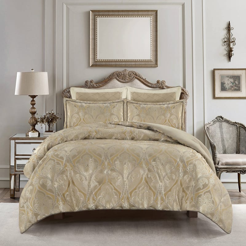 الكسندر | مفرش 5 قطع, بيج color-1