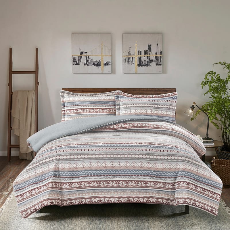 اشتر أنديز صوف | مفرش شتوي 3 قطع من مفارش سرير متجر كرزلنن الإلكتروني من ماركة الحصرية ولون