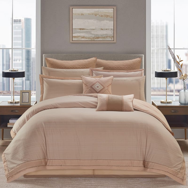 عراقة | مفرش 11 قطعة, بيج color-1