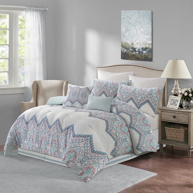 مفرش أروى, أزرق color-1