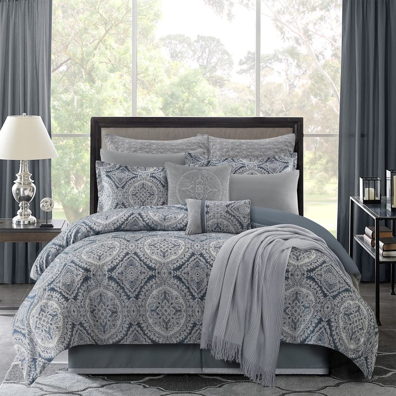 استيلا | مفرش 13 قطعة, رمادي color-1