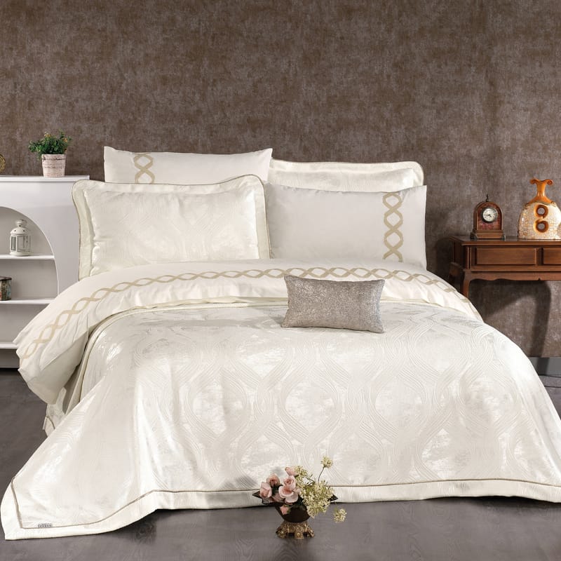 آسيا | بيت لحاف عرايسي 8 قطع, بيج color-1