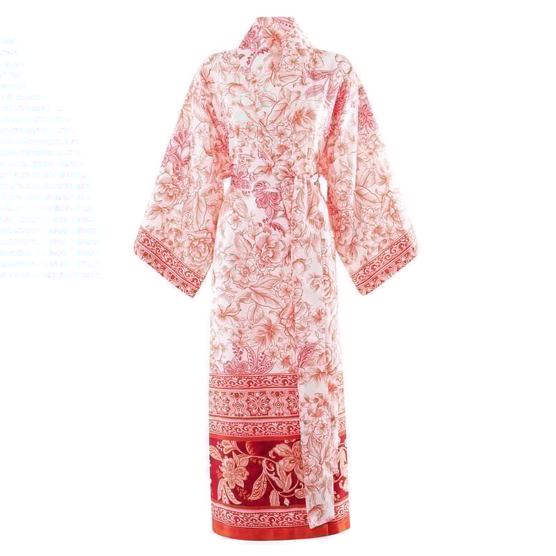 باسيتي | Capodimonte روب كيمونو مرجاني, مرجاني color-1