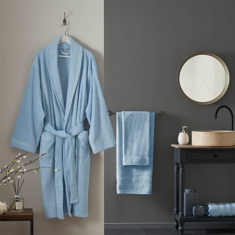 ديلايت | روب حمام أزرق, أزرق color-1