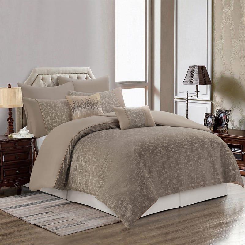 بيان | مفرش 7 قطع, بيج color-1