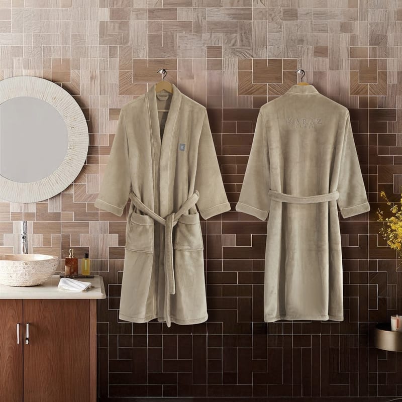 روب شتوي فرو - روب القدية من كرز لنن في الخليج والسعودية بأفضل سعر أونلاين
