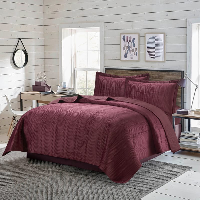 اشتر بيتوني ليلك | مفرش مضغوط شتوي 3 قطع من مفارش مضغوطة متجر كرزلنن الإلكتروني من ماركة الحصرية ولون