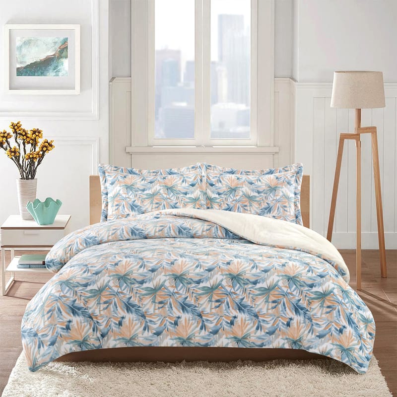 اشتر بيليا | مفرش شتوي 3 قطع من مفارش سرير متجر كرزلنن الإلكتروني من ماركة الحصرية ولون