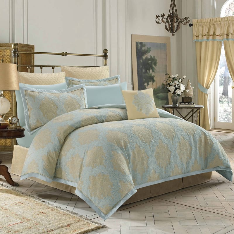 كاشيا أخضر | مفرش 9 قطع, أخضر color-1