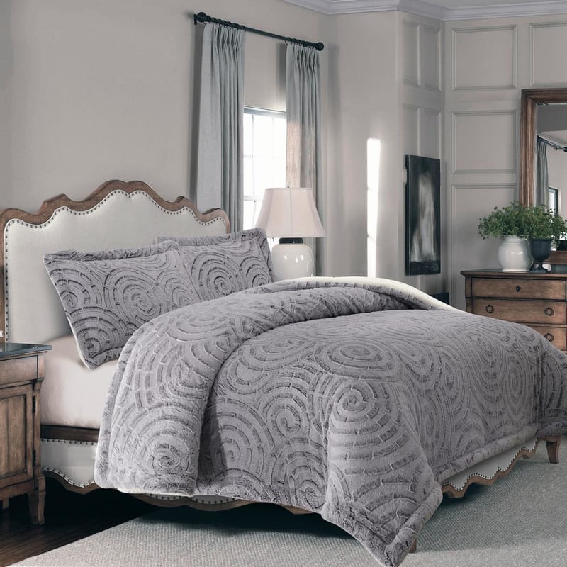 اوليفر رمادي |  طقم لحاف, رمادي color0