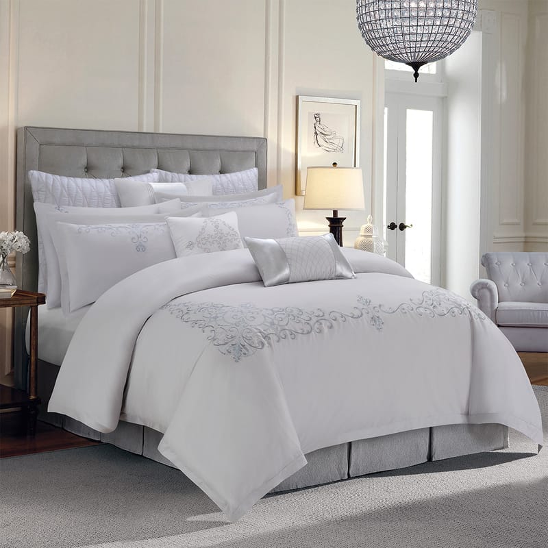 كريستال | مفرش 11 قطعة, رمادي color-1