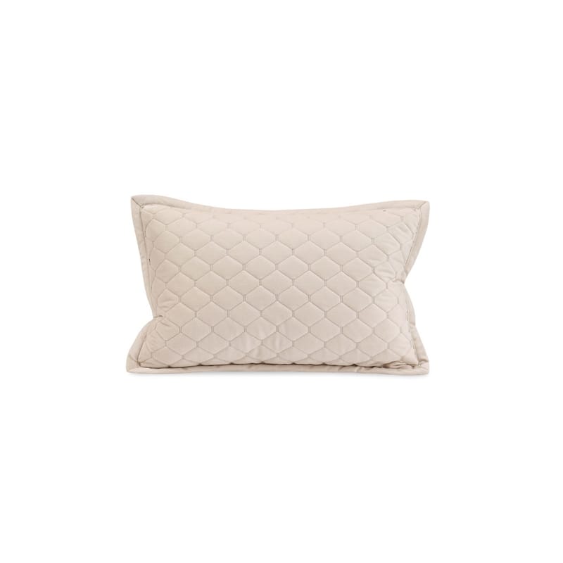 Turner – Quilted European Pillowcase from Muir England – 65×65 cm
