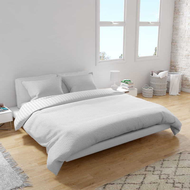 Dante Cotton Hotel Duvet Cover Set 3 Pieces
