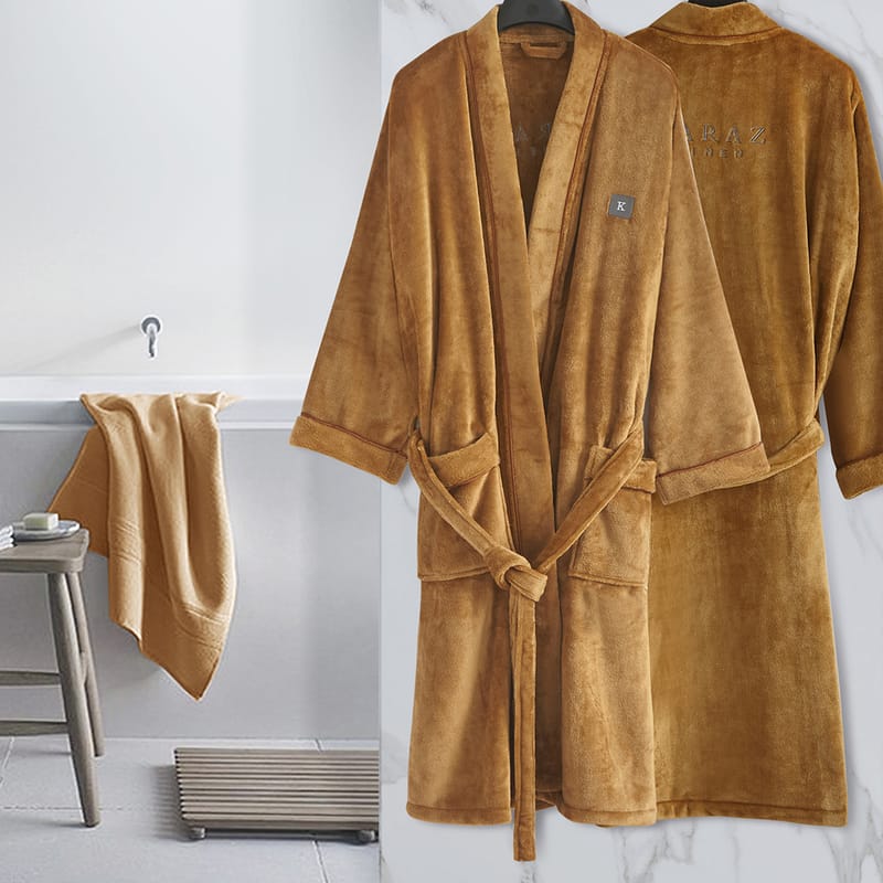 Soft Fur Winter Robe from Karaz Linen – Multiple Sizes
