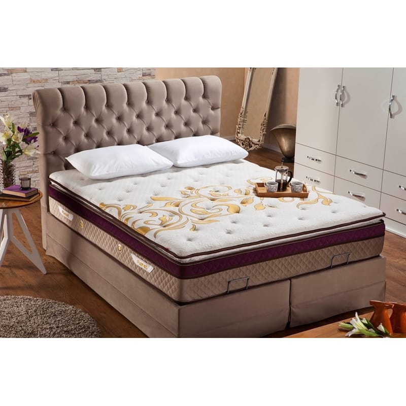 ديلوكس | مرتبة الفخامة, بني color-1