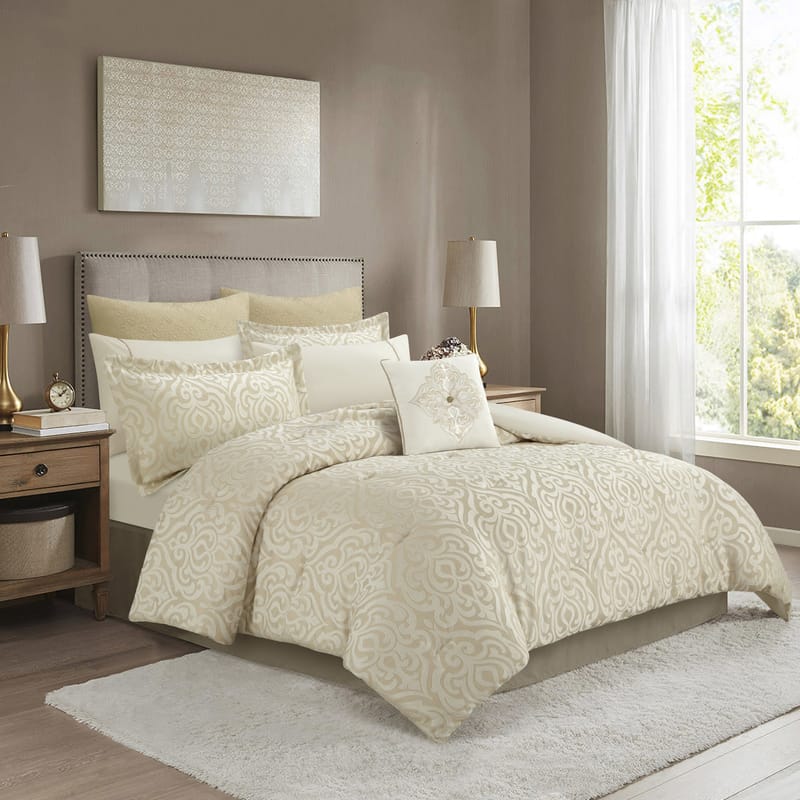 اشتر دستا | مفرش 9 قطع من مفارش سرير متجر كرزلنن الإلكتروني من ماركة الحصرية ولون