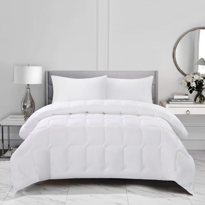 Cotton Duvet Filling – Medium Thickness 5.5 Tog with Raw Microfiber – Karaz Linen
