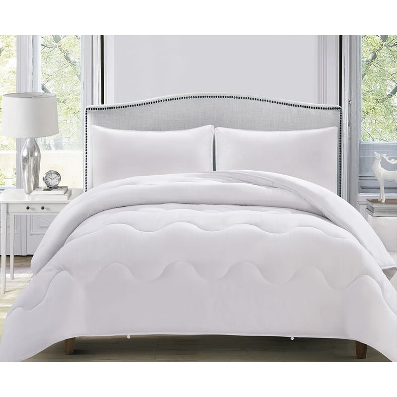 حشوة بيت لحاف مايكروفايبر معالج صحيًا - كرز لنن
