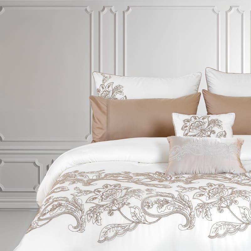 لوكسير مفرش صيفي بيج 8 قطع, بيج color-27