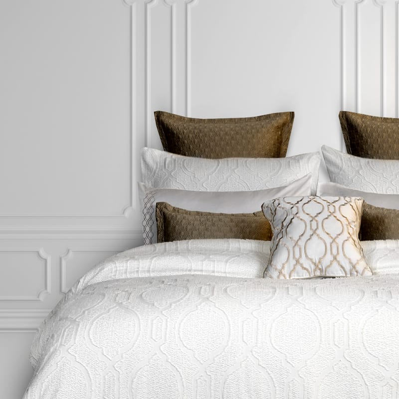 رومانو مفرش صيفي أبيض مطفي 7 قطع, أبيض مطفي color-29