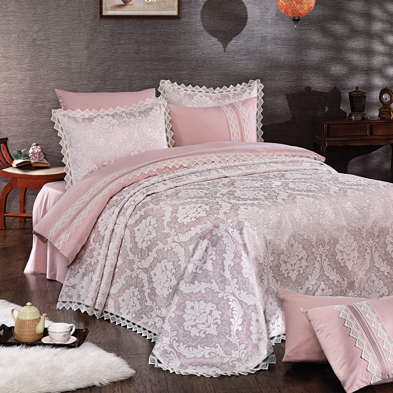 فوندا زهري | بيت لحاف عرايسي 10 قطع, زهري color-1