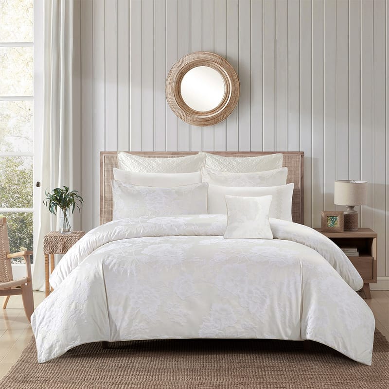 غرازيا أبيض | مفرش 9 قطع, أبيض color-1