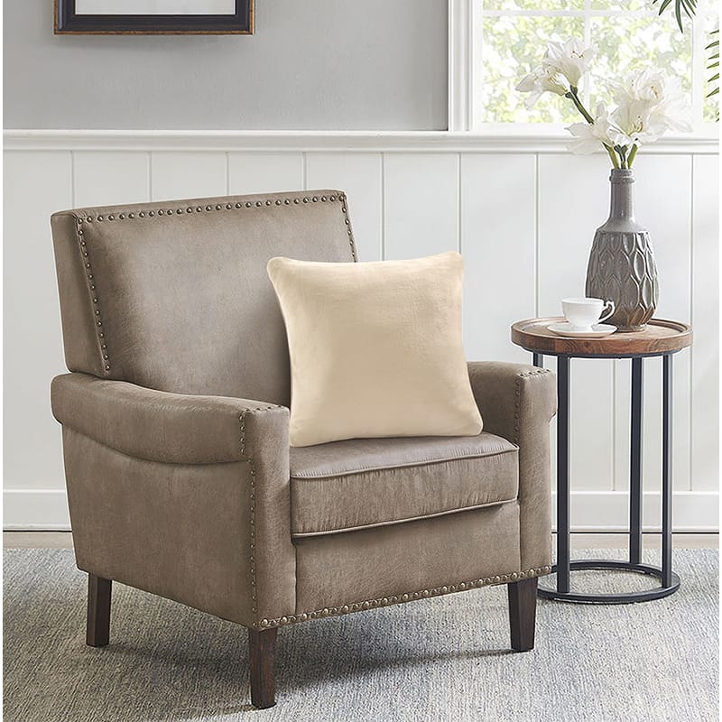 وسادة ديكور فرو ناعم0