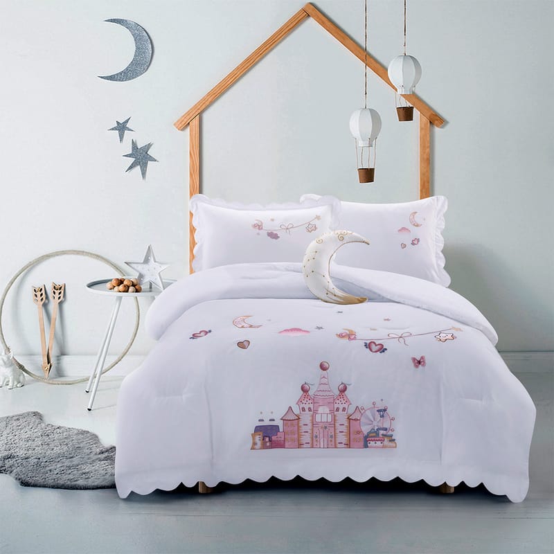 لندن | مفرش أطفال 5 قطع, أبيض color-1