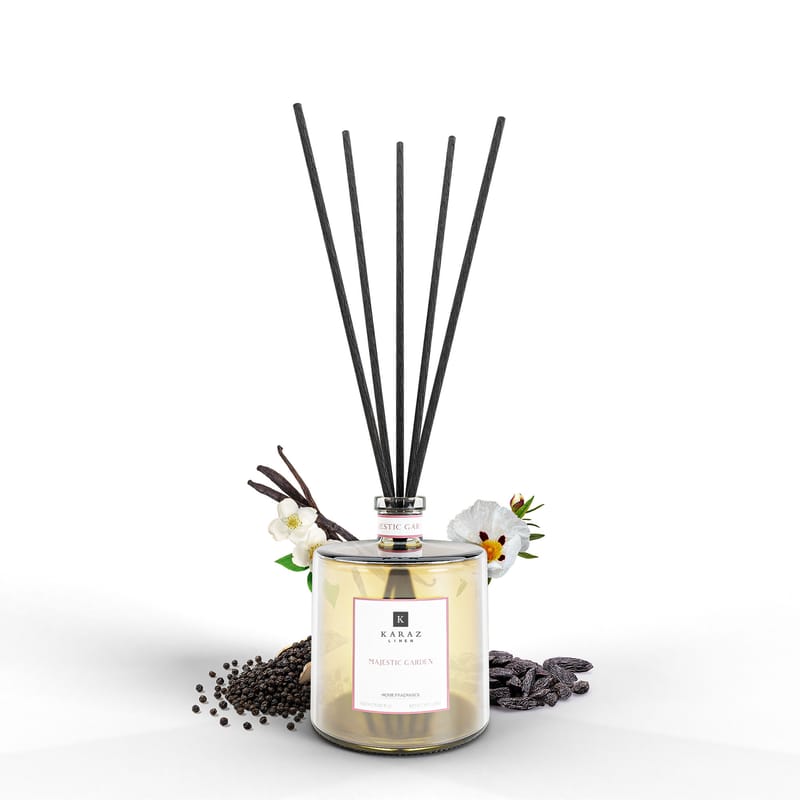 فواحة خشبية عطرية سحر الحديقة من كرز لنن 500 مل
