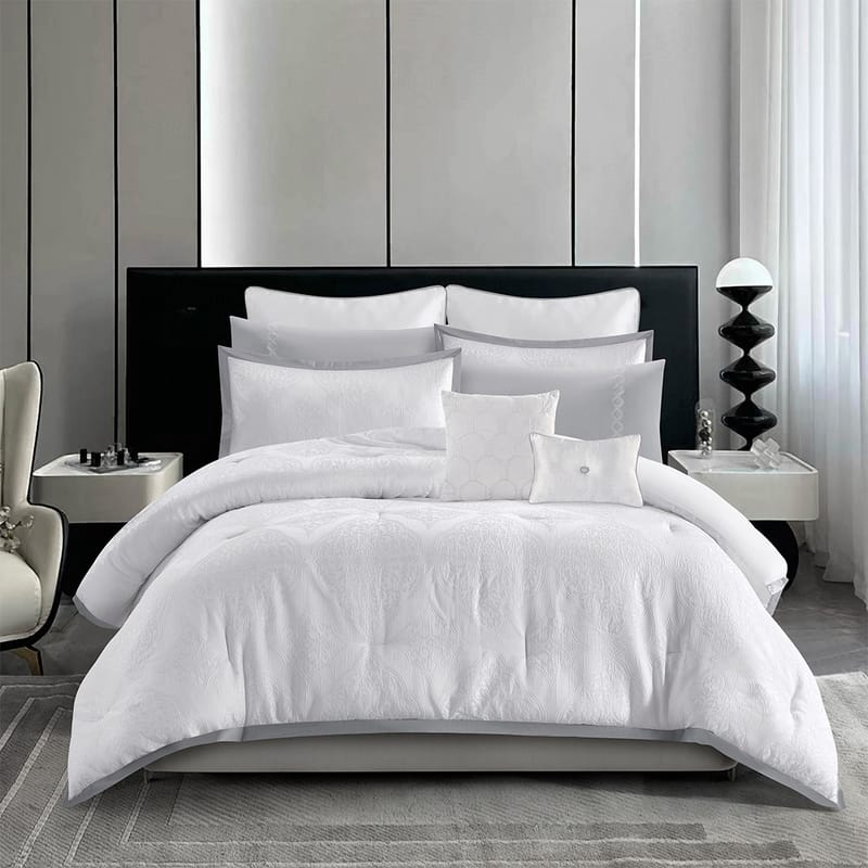 ميراج 2 | مفرش 10 قطع, أبيض color-1