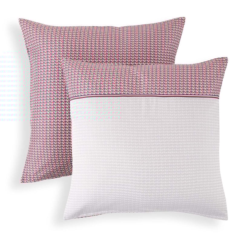 تومي هيلفغر Monogram غطاء مخدة ديكور من مجموعة Tailored, رمادي color-1