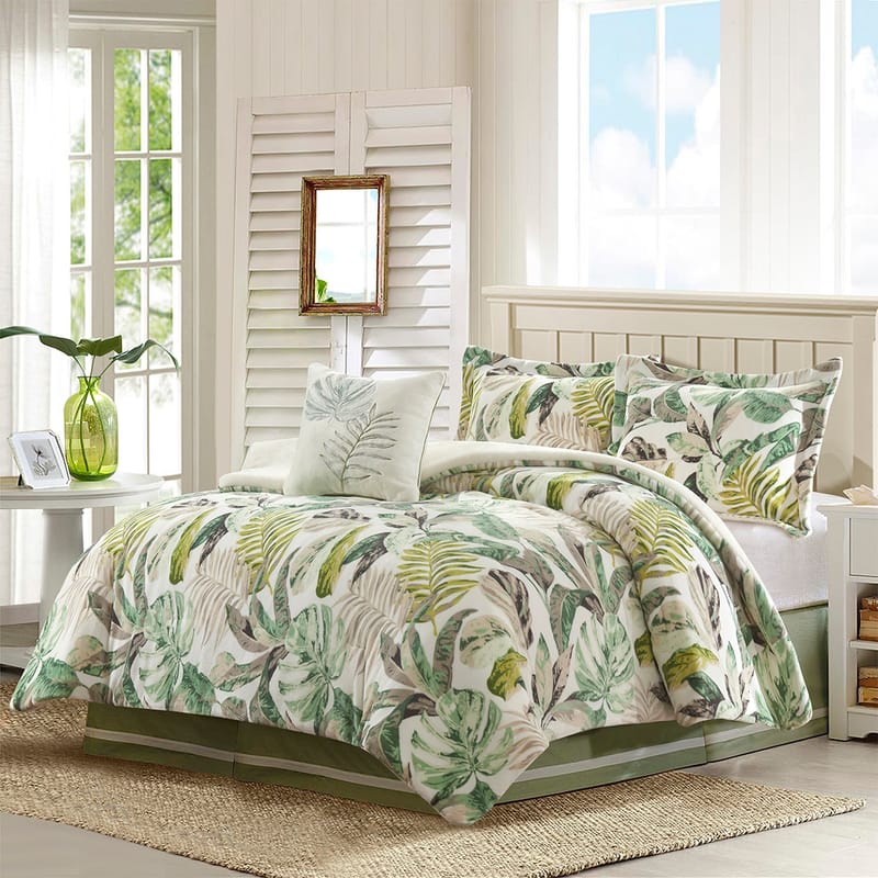 مونتيفيرد | مفرش شتوي 4 قطع, أخضر color-1