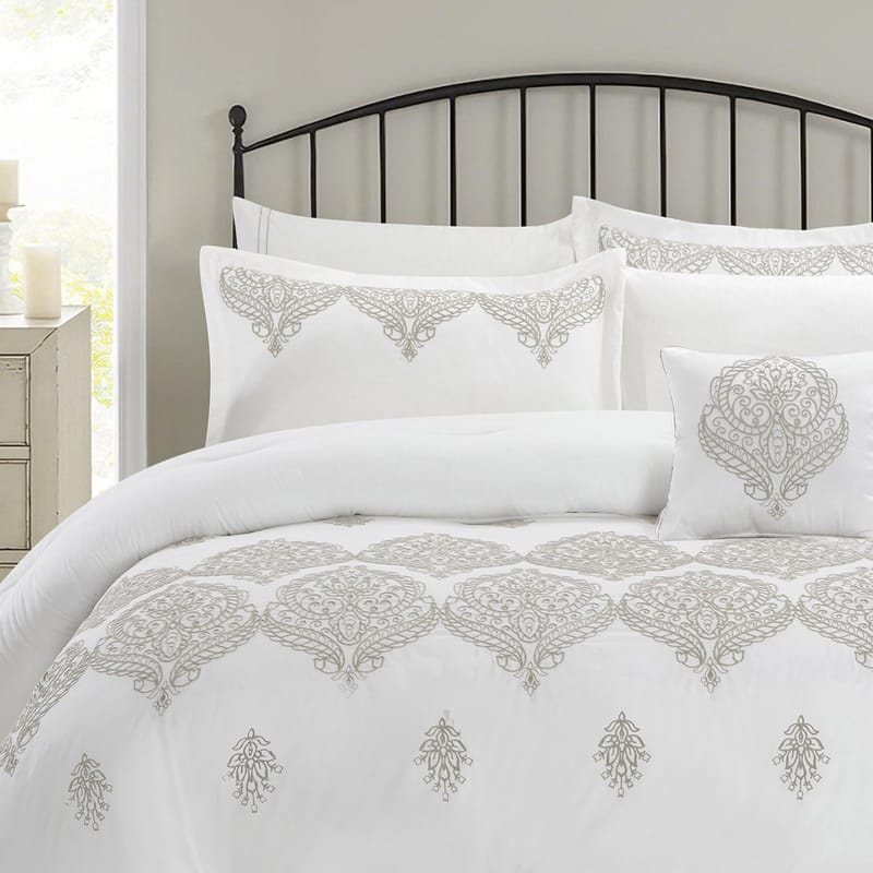 نجوى | مفرش 7 قطع, أبيض color-7