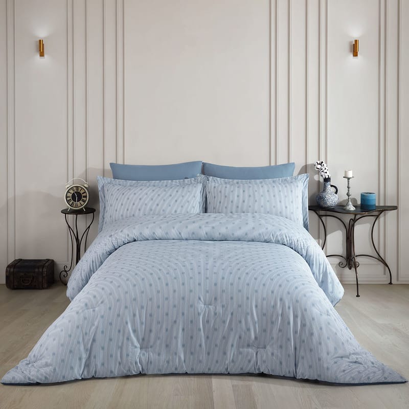 مفرش نقاء, أزرق color-1