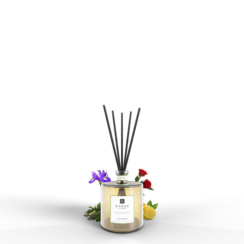 Small Wooden Nature Breath Perfume Diffuser from Karaz Linen
