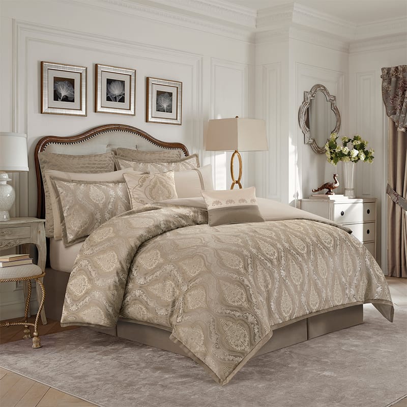 بريانكا | مفرش 10 قطع, بيج color-1